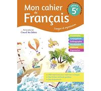 Mon cahier de Français 5ème: Cahier élève 2020
