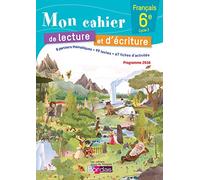 Mon cahier de lecture et d'écriture Français 6e 2016 cahier élève