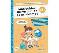 Mon cahier de résolution de problèmes CE1: pour un entraînement progressif