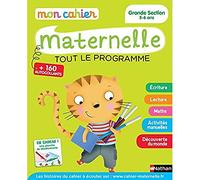 Mon cahier maternelle: Mon cahier maternelle Grande Section 5-6 ans