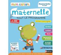 Mon cahier maternelle: Mon cahier maternelle Moyenne Section 4-5 ans