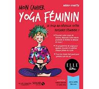 Mon cahier Yoga féminin: Avec 12 cartes feel good