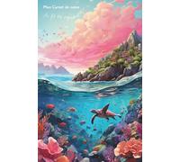 Mon carnet de notes Au fil des vagues: 100 pages lignées A5 - Carnet d’été exotique - Notebook summer vibes - Carnet de Voyage - Journal Intime - ... - Développement Personnel - Mindset - Soleil