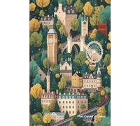 Mon carnet de notes Londonien: 100 pages lignées A5 - Illustration ville de Londres - pour notes personnelles