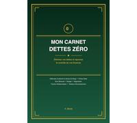 Mon Carnet Dettes Zero: Plan Complet pour Éliminer vos Dettes en 12 Mois | Méthodes Avalanche & Boule de Neige | Budget, Suivi Mensuel et Négociation