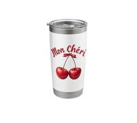 'Mon Chéri' French Expression Meaning My Darling Stainless Steel Insulated Tumbler