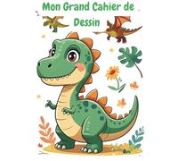 Mon Grand Cahier de Dessin: Le compagnon parfait pour des petits garçon de 3 à 6 ans