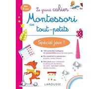Mon grand cahier Montessori des tout-petits Spécial jeux