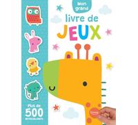 Mon grand livre de jeux - 500 autocollants