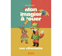 Mon imagier à jouer - Les vêtements