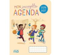 Mon incroyable agenda 2026-2027