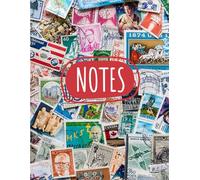 Mon Journal de Timbres / My Stamp Collection Logbook: Carnet de notes philatélique pour cataloguer vos timbres, séries et découvertes / Notebook to catalog your stamps and postal discoveries.