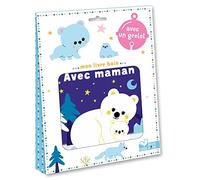 Mon livre bain - Avec maman - avec un grelot: Avec un grelot inclus
