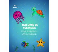 Mon livre de coloriage les animaux des océans