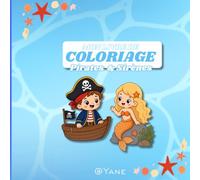 Mon livre de coloriage: Sirènes & Pirates