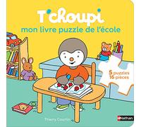 Mon livre puzzle de l'école: Mon livre puzzle de l'école. Avec 5 puzzles de 16 pièces