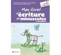 Mon livret d'écriture de minuscules et de chiffres (n.e.)