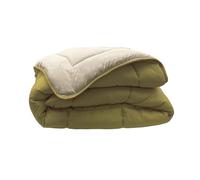 MON P' DODO Two Tone Quilt 75 x 120 cm Olive Clay