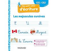 Mon petit cahier d'écriture CE1 / CE2 : Les majuscules cursives (2022) - Cahier