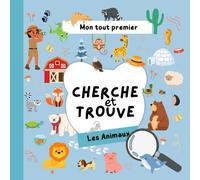 Mon Premier Cherche et Trouve 2 ans Découvre les Animaux en francais: Livre interactif enfant - Livre imagier enfant 2 ans éducatif - En voyage ou à la maison