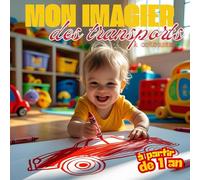 Mon Premier Imagier des Transports pour Bébé et Tout-Petits dès 1 An | Véhicules Mignons & Illustrations Simples | Motricité, Vocabulaire, Observation ... Avions ✈️ (Mes imagiers à colorier)