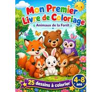 Mon Premier Livre de Coloriage Animaux de la Forêt