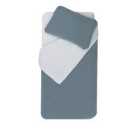 Mon PTIT Dodo Duvet Cover 75 x 120 cm + Pillowcase 35 x 45 cm Ocean/Light Blue