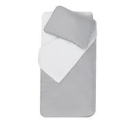 Mon PTIT Dodo Duvet Cover 75 x 120 cm + Pillowcase 35 x 45 cm White/Mouse