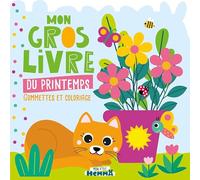 Mon P'tit Hemma - Mon gros livre du printemps - Gommettes et coloriage