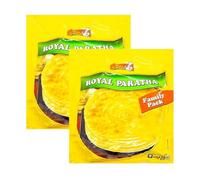 Mon Salwa Royal Paratha 18s 1440g Layered Flaky Soft and Crispy Paratha Authentic Taste Ready to Cook Heat and Serve Delicious Frozen Flatbread Pack of 2