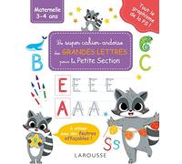 Mon super cahier ardoise PS Grandes lettres: A utiliser avec des feutres effaçables !