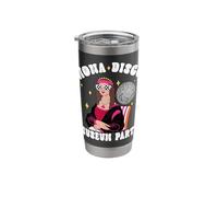 Mona Disco Museum Party Funny Mona Lisa Graphic Stainless Steel Insulated Tumbler