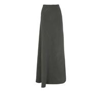 Mona, linen and silk skirt ocean green 2XS