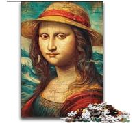 Mona Lisa 2000 Piece Jigsaw Puzzles for Teenagers Gifts, Challenging To Complete But Fun And Humorous Birthday Present, Gifts, Wall Art (70x100cm)