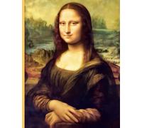 Mona Lisa. A Large Sketch Book for Drawing, Doodling or Sketching: Blank Notebook, 110 Pages Unlined Sketch Book, 8.5 x 11". 100 Blank Pages + 10 ... Painting. Product Code: NS1 FT2 IT1 NU0 S3