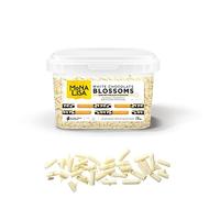 Mona Lisa Blossoms by Callebaut (White Chocolate Curls, 1kg Tub)
