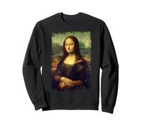 Mona Lisa by Leonardo da Vinci Famous Painting Sweatshirt