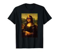 Mona Lisa by Leonardo Da Vinci history halloween costume T-Shirt