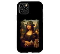 Mona Lisa Camping Adventure with Campfire Humor for Camper Case for iPhone 11 Pro
