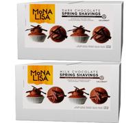 Mona Lisa Chocolate Shavings (Bundle, Milk and Dark 2 x 2.5kg)