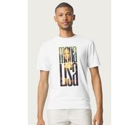 Mona Lisa Cut da Vinci Classic Paintings T-Shirt Coto7 White S