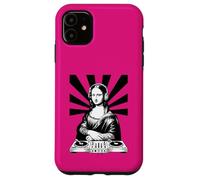 Mona Lisa DJ Headphones Renaissance Art Music Lover Case for iPhone 11