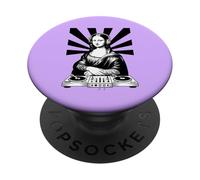 Mona Lisa DJ Headphones Renaissance Art Music Lover PopSockets Adhesive PopGrip
