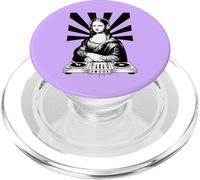Mona Lisa DJ Headphones Renaissance Art Music Lover PopSockets PopGrip for MagSafe