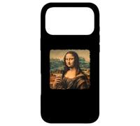 Mona Lisa Drinks Bubble Boba Tea Milk Case for iPhone 17 Pro Max