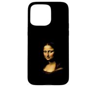 Mona Lisa Face Classic Renaissance Art Case for iPhone 15 Pro Max