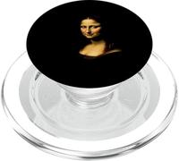 Mona Lisa Face Classic Renaissance Art PopSockets PopGrip for MagSafe