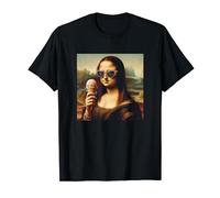 Mona Lisa Gelato Ice Cream T-Shirt