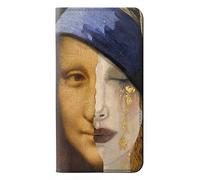 Mona Lisa Gustav Klimt Vermeer PU Leather Flip Case Cover For Samsung Galaxy S26 Plus