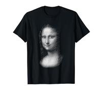 Mona Lisa in Anamorphic Pop Art Style for Art Lovers T-Shirt